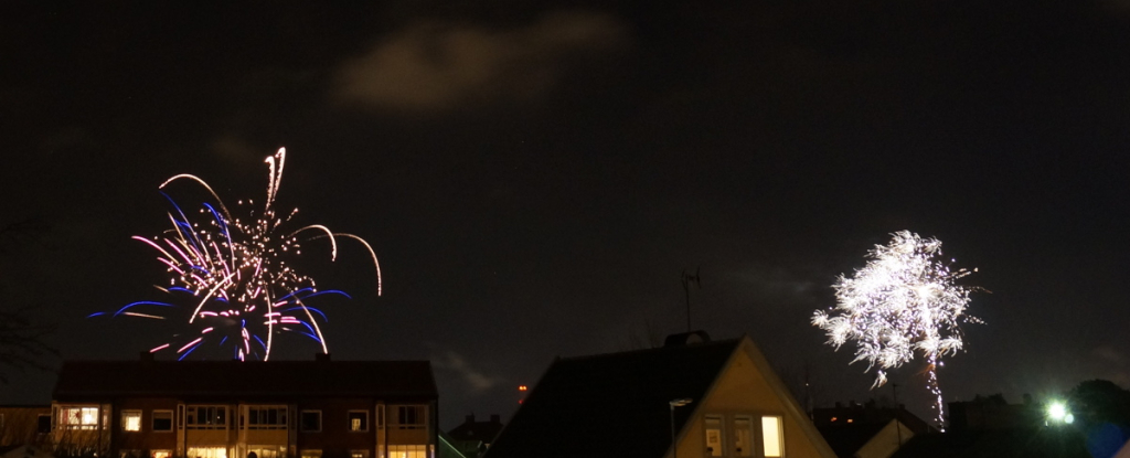Nybörjare i att fota fyrverkeri