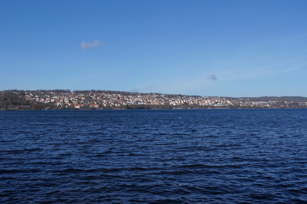 Bymarken sett från piren