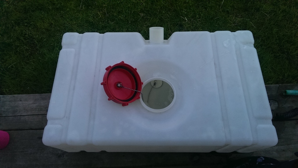 Vattentanken mycket renare nu