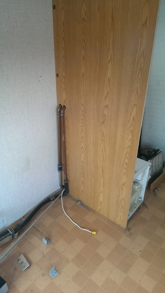 Väggen som snart ska bort