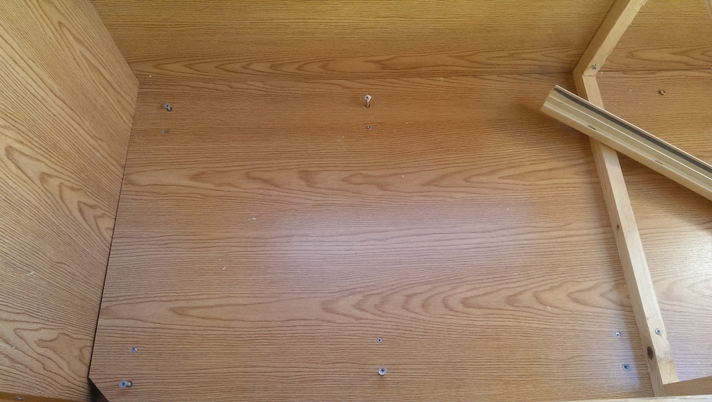 Demontering av soffgrupp