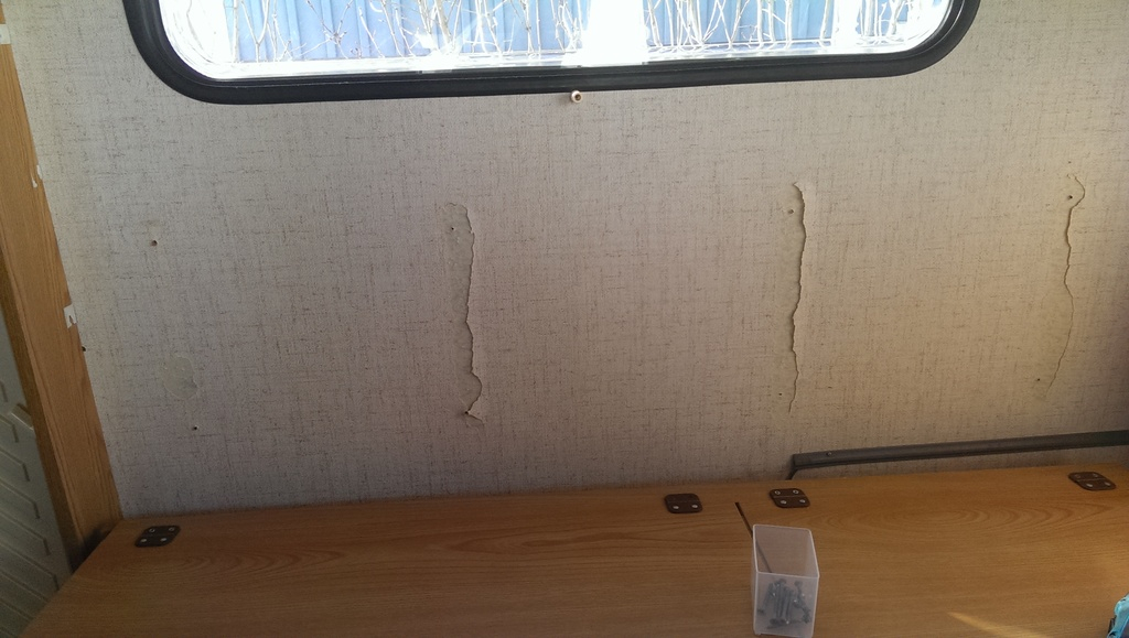 Demontering av soffgrupp