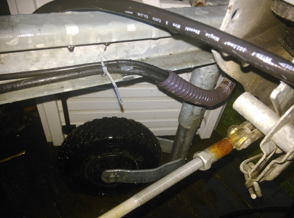 Elen till husvagnen från bilen