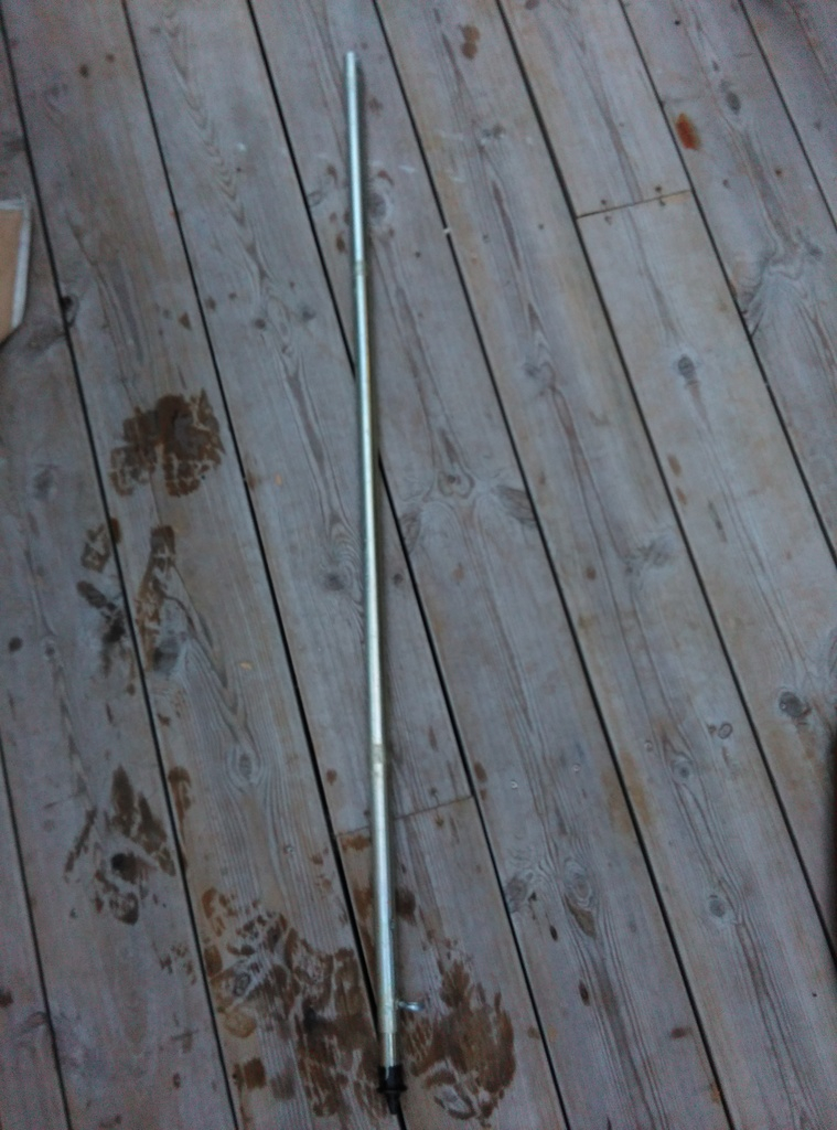 Tältpinne som blev över